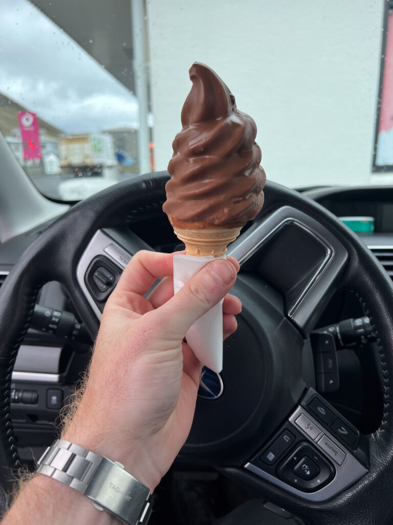 Iceland Ice cream cone